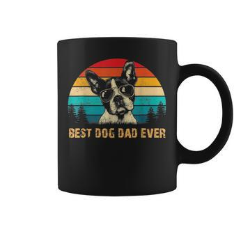 Vintage Boston Terrier Dad Dog Dad Fathers Day Coffee Mug - Thegiftio UK