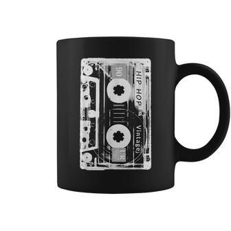 Vintage Cassette Tape Hip Hop Music 80S 90S Retro Distressed Coffee Mug | Mazezy
