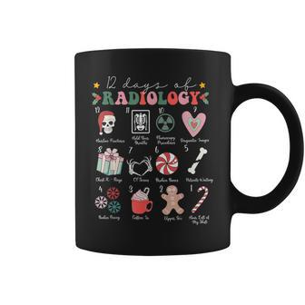 Vintage Christmas 12 Days Of Radiology X-Ray Christmas Coffee Mug - Thegiftio UK
