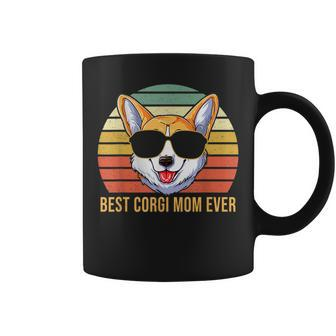 Vintage Dog Lover Gift Best Corgi Mom Ever Mothers Day Coffee Mug | Mazezy