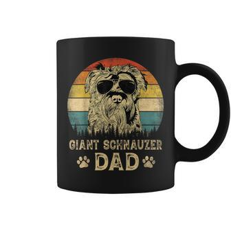 Vintage Giant Schnauzer Dad Dog Lovers Fathers Day Coffee Mug | Mazezy