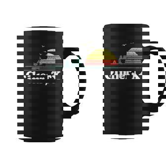 Vintage Gilmer Texas Home Souvenir Print Coffee Mug | Mazezy