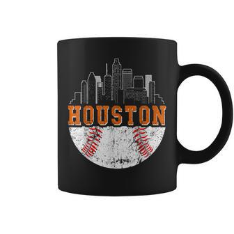 Vintage Houston Texas Pride Houston Strong Men Women Coffee Mug | Mazezy