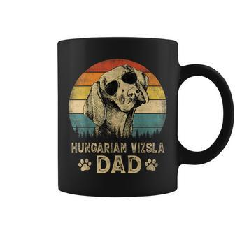 Vintage Hungarian Vizsla Dad Dog Lovers Fathers Day Coffee Mug | Mazezy