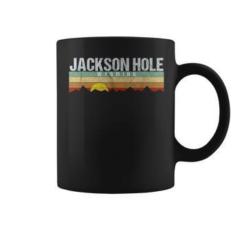 Vintage Jackson Hole Wyoming Retro Coffee Mug | Mazezy