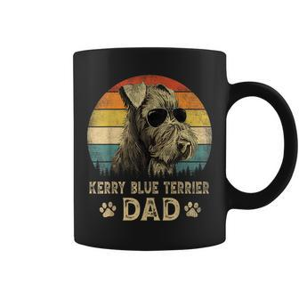 Vintage Kerry Blue Terrier Dad Dog Lovers Fathers Day Coffee Mug | Mazezy