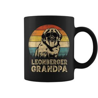 Vintage Leonberger Grandpa Dog Lovers Fathers Day Coffee Mug | Mazezy