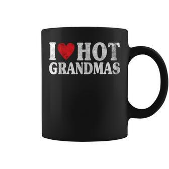 Vintage I Love Hot Grandmas Coffee Mug | Mazezy