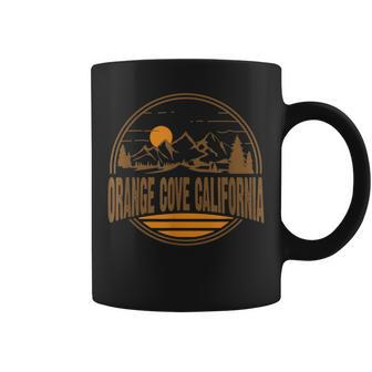 Vintage Orange Cove California State Coffee Mug | Mazezy