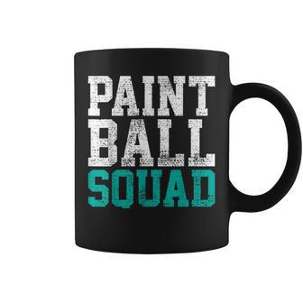 Vintage Paintball Squad Team Game Player Coffee Mug | Mazezy