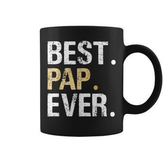 Vintage Pap Gift From Granddaughter Grandson Best Pap Coffee Mug | Mazezy
