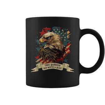 Vintage Patriotic Bald Eagle Coffee Mug | Mazezy