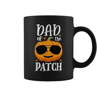 Vintage Pumpkin Dad Of The Patch Halloween Family Boys Girls Funny Gifts For Dad Coffee Mug | Mazezy