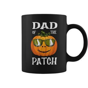 Vintage Pumpkin Dad Of The Patch Halloween Family Men Kids Funny Gifts For Dad Coffee Mug | Mazezy