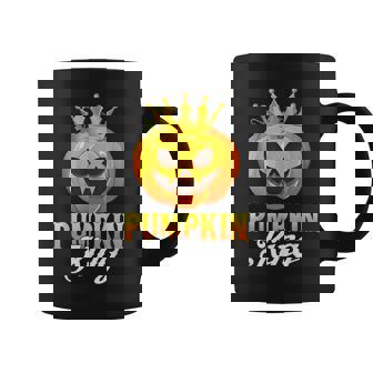 Vintage Pumpkin King Funny Pumpkin Couple Costume Halloween King Funny Gifts Coffee Mug | Mazezy
