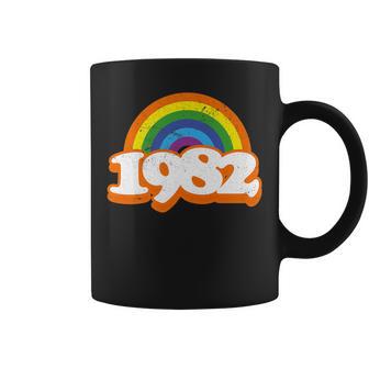 Vintage Rainbow College High School Class Of 82 1982 Reunion Coffee Mug - Thegiftio UK