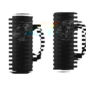 Vintage Rainbow Stingray Nautical Ocean Animal Cute T Coffee Mug | Mazezy