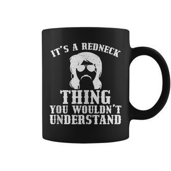 Vintage Redneck Thing You Wouldnt Understand Mullet Pride Coffee Mug | Mazezy