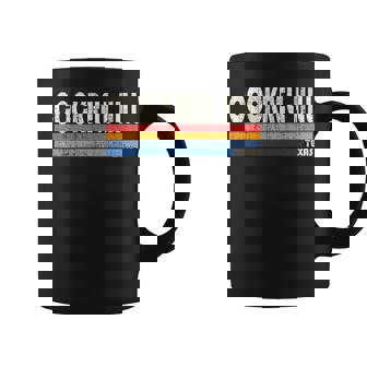 Vintage Retro 70S 80S Style Hometown Of Cockrell Hill Tx Coffee Mug | Mazezy