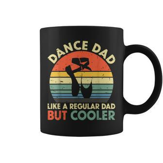 Vintage Retro Dance Dad Like A Regular Dad But Cooler Daddy Gift For Mens Coffee Mug | Mazezy
