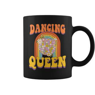 Vintage Retro Dancing Queens Bachelorette Party Matching Coffee Mug | Mazezy
