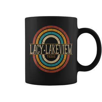 Vintage Retro Lacy-Lakeview Texas Tx Souvenirs Coffee Mug | Mazezy