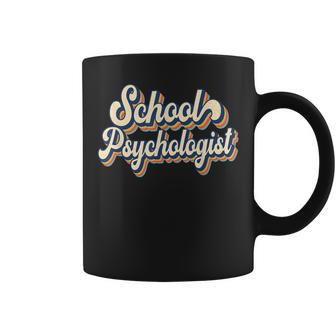 Vintage School Psychologist Psychology Teacher School Psych Coffee Mug | Mazezy