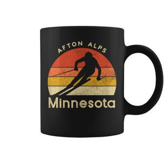Vintage Ski Afton Alps Minnesota Mountain Coffee Mug | Mazezy