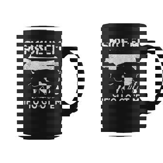 Vintage Smoke Em If You Got Em Bbq Coffee Mug | Mazezy