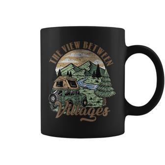 Vintage Stick Season Summer The-View-Between Village Outfit Coffee Mug - Monsterry