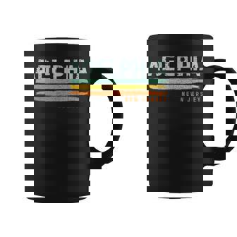 Vintage Stripes Adelphia Nj Coffee Mug | Mazezy