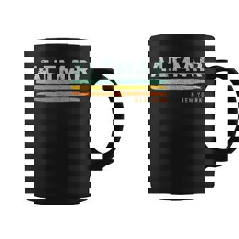 Vintage Stripes Altmar Ny Coffee Mug | Mazezy