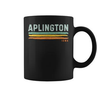 Vintage Stripes Aplington Ia Coffee Mug | Mazezy