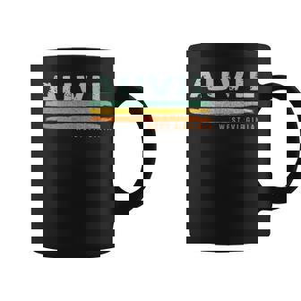 Vintage Stripes Auvil Wv Coffee Mug | Mazezy