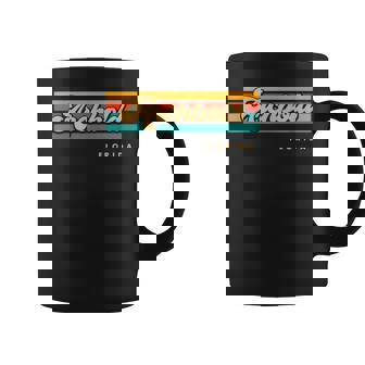 Vintage Sunset Stripes Archbold Florida Coffee Mug | Mazezy