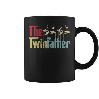 Vintage The Twinfather Happy Fathers Day Proud Dad Of Twins Coffee Mug | Mazezy
