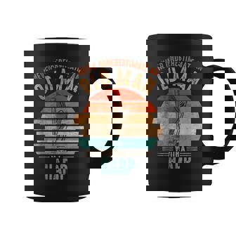 Vintage Never Underestimate An Old Man With A Harp Coffee Mug - Seseable