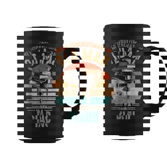 Vintage Never Underestimate An Old Man With A Piano Coffee Mug - Seseable
