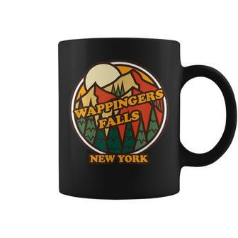Vintage Wappingers Falls New York Mountain Souvenir Print Coffee Mug | Mazezy UK