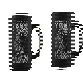 Vintage When Tyranny Becomes Law Rebellion Becomes Duty Coffee Mug | Mazezy