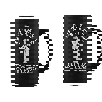 Vintage Witches Be Crazy Funny Halloween Halloween Funny Gifts Coffee Mug | Mazezy