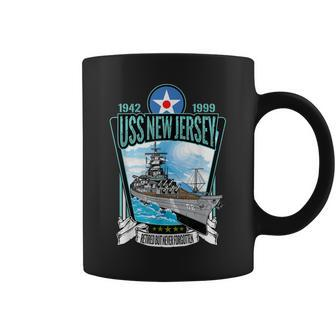 Vintage World War 2 Battleship Uss New Jersey Gift Coffee Mug | Mazezy