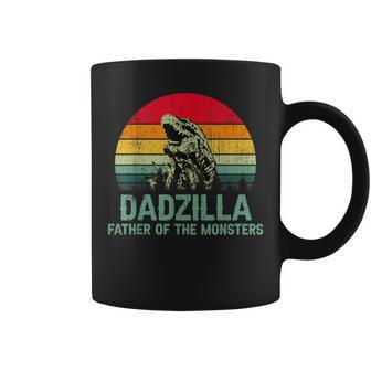 Vintagedadzilla Father Of The Monsters Fathers Day Coffee Mug | Mazezy