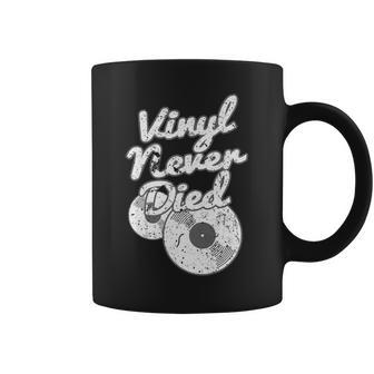 Vinyl Never Died Vintage Disco 1970S Retro Funk Coffee Mug | Mazezy
