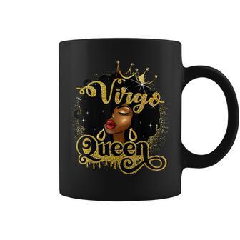 Virgo Queen Birthday Afro Girls Black Zodiac Birthday Coffee Mug - Monsterry AU