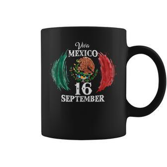 Viva Mexico Mexican Independence Day 16 September 2022 Coffee Mug - Monsterry