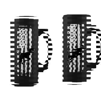 Vizsla American Flag Usa Patriot Vizsla Dad Vizsla Mom Coffee Mug | Mazezy