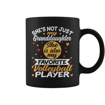 Volleyball Grandma Grandpa Coffee Mug | Mazezy