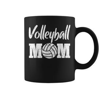 Volleyball Mom Cute Mom Life Volleyball Mother's Day Coffee Mug - Seseable