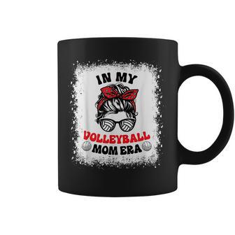 In My Volleyball Mom Era Groovy Ballmom Mama Mothers Coffee Mug - Monsterry